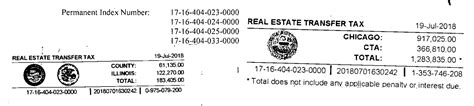 Real Estate Transfer Stamp .